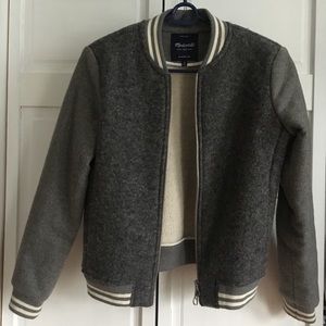 Varsity Madewell Bomber Jacket